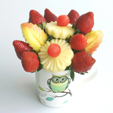 Strawberry Daisy Mug